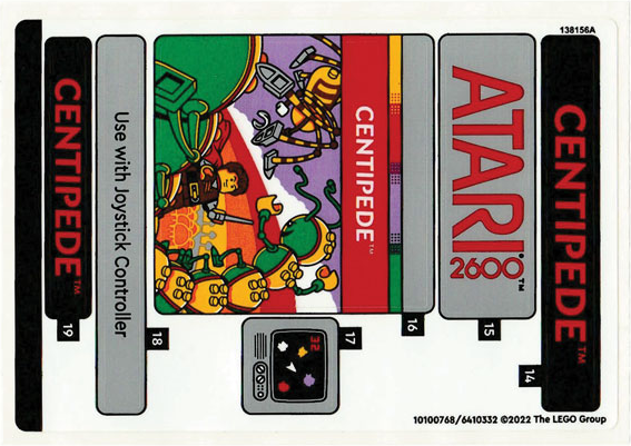 Sticker Sheet for Set 10306, Sheet 3 - (10100768/6410332)