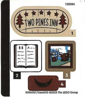 Sticker Sheet for Set 10325 - (10104307/6444095)