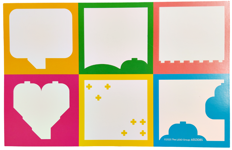 Paper Cardboard for Set 11042 - Notes for Creativity