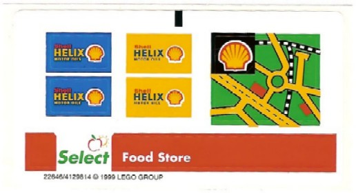 Sticker Sheet for Set 1254 - (22646/4129814)