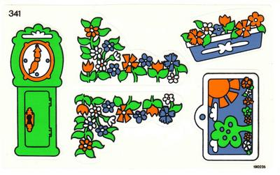 Sticker Sheet for Set 132-1 - (190235)
