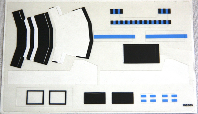 Sticker Sheet for Set 1581-1  - (192685)