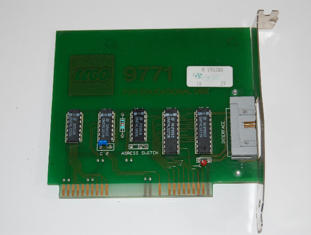 Technic Control 4.5V Interface Card IBM (8-bit ISA bus)