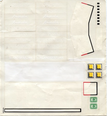 Sticker Sheet for Set 1923 - (197345)