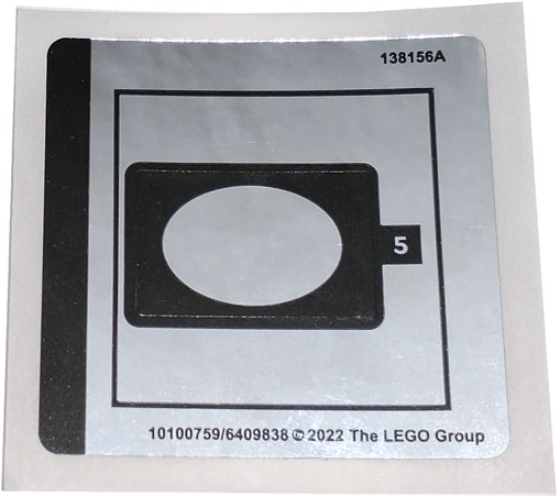 Sticker Sheet for Set 21335, Sheet 2, Mirrored - (10100759/6409838)