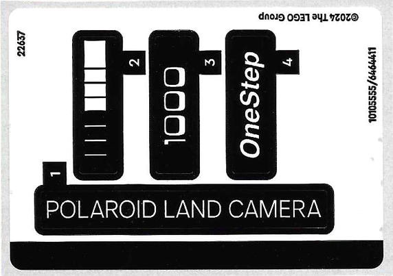 Sticker Sheet for Set 21345 - (10105555/6464411)