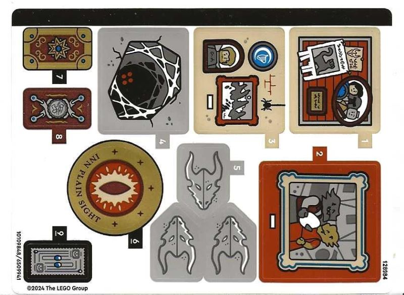 Sticker Sheet for Set 21348 - (10109848/6509941)