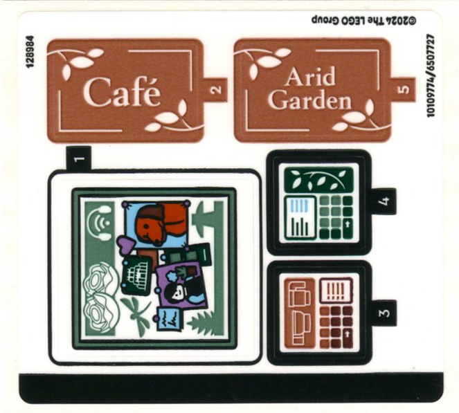 Sticker Sheet for Set 21353 - (10109774/6507727)