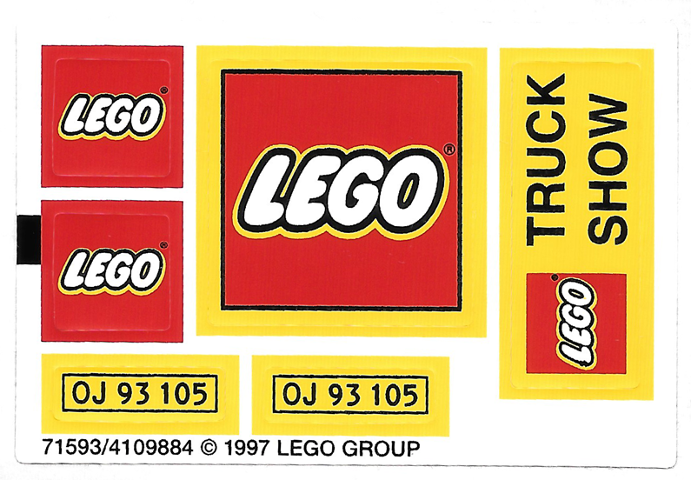 Sticker Sheet for Set 2148 - (71593/4109884)