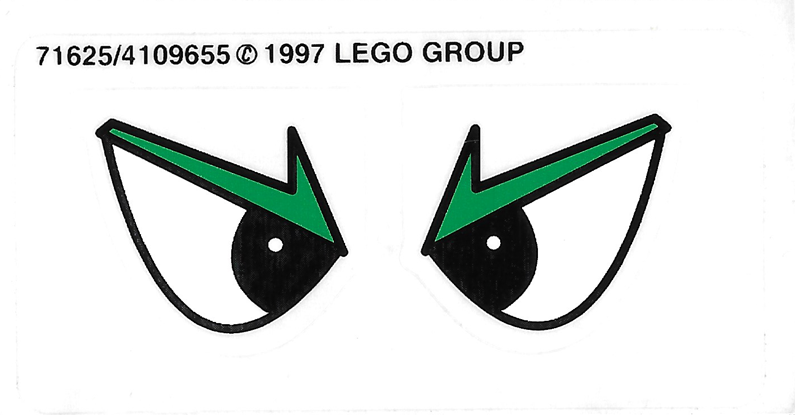 Sticker Sheet for Set 2160, Sheet 1 - (71625/4109655)