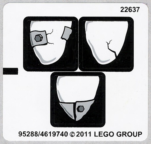 Sticker Sheet for Set 2520 - (95288/4619740)