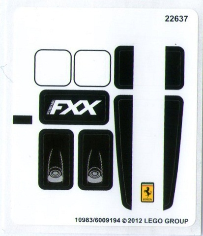 Sticker Sheet for Set 30195 - (10983/6009194)