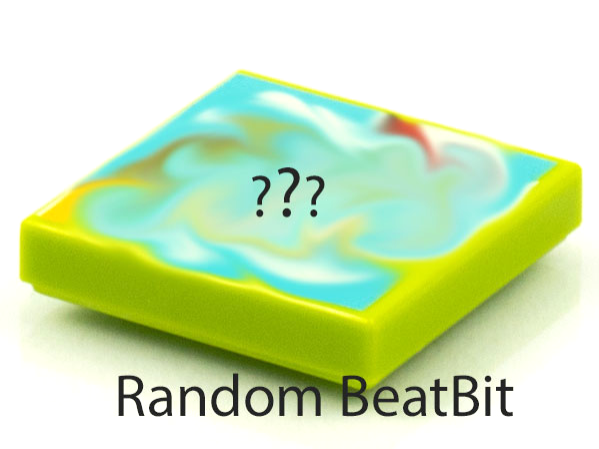 Tile 2 x 2 with BeatBit Album Cover - Random Pattern (For Inventories Purposes Only)