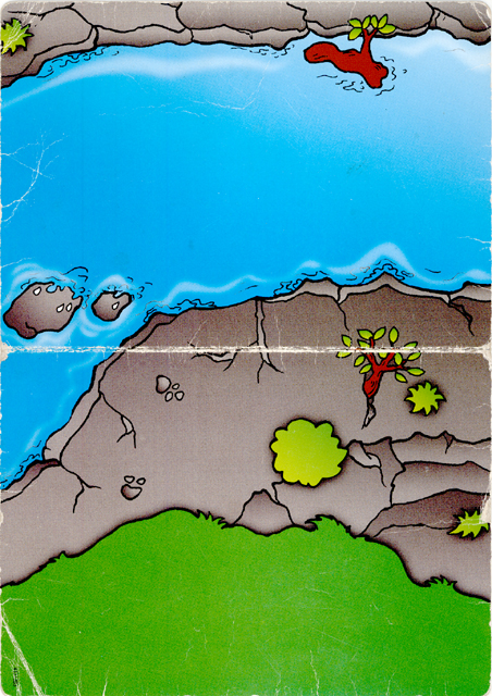 Paper Cardboard Base for Set 3089