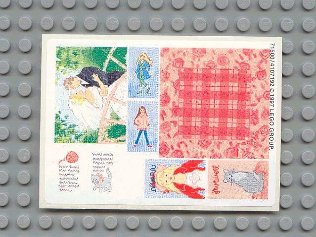 Sticker Sheet for Set 3201 - (71500/4107192)