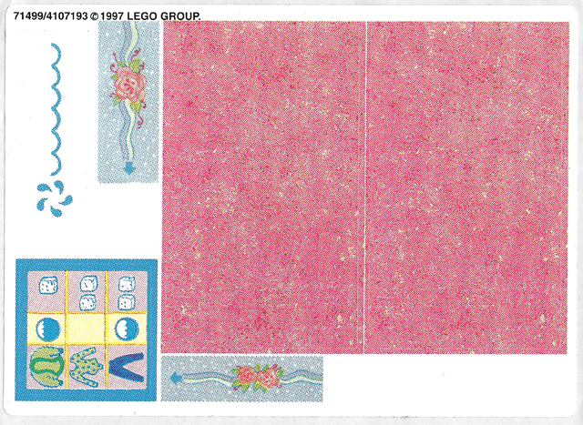 Sticker Sheet for Set 3202 - (71499/4107193)