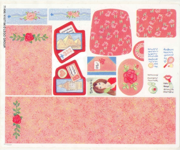 Sticker Sheet for Set 3242, Sheet 1 - (71496/4107196)