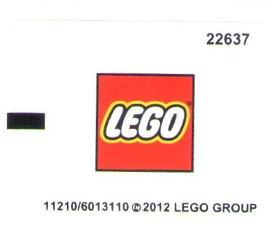 Sticker Sheet for Set 3300003 - (11210/6013110)