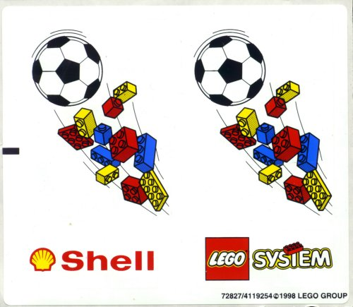 Sticker Sheet for Set 3309 - (72827/4119254)