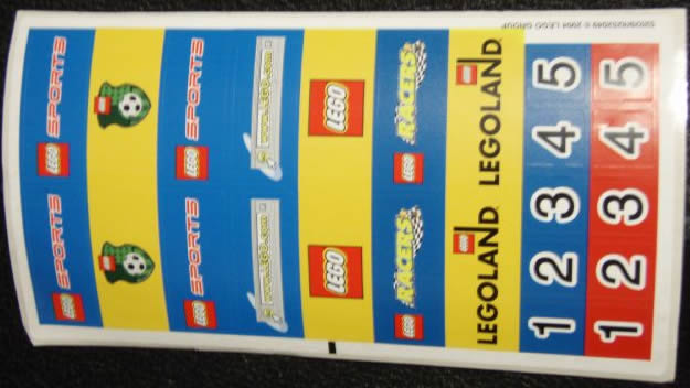 Sticker Sheet for Set 3420-4 - (52029/4252049)