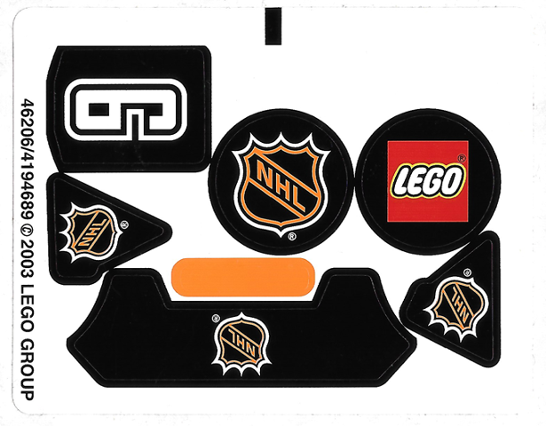 Sticker Sheet for Set 3543 - (46206/4194689)