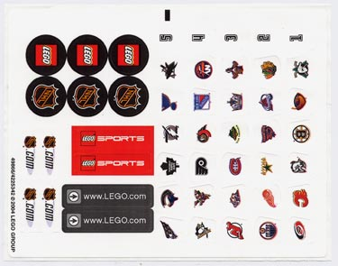 Sticker Sheet for Set 3578 - (49866/4225342)