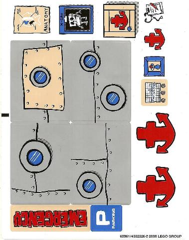 Sticker Sheet for Set 3832 - (63961/4532326)