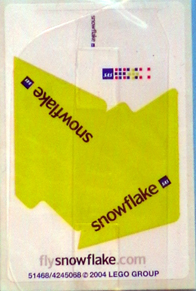 Sticker Sheet for Set 4032-9 - Snowflake Airlines (51468/4245068)