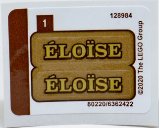 Sticker Sheet for Set 40487 - (80220/6362422)