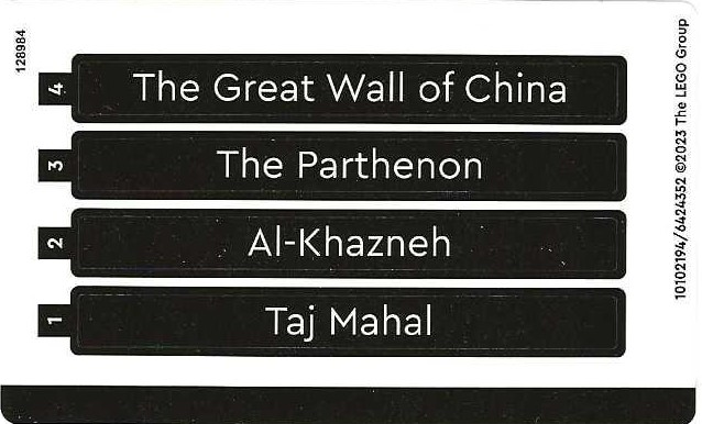 Sticker Sheet for Set 40585 - (10102194/6424352)