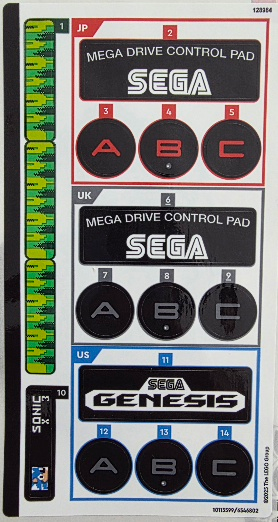 Sticker Sheet for Set 40769 - (10113599/6546802)