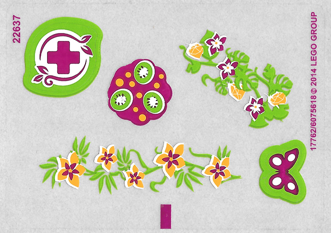 Sticker Sheet for Set 41033 (Undetermined Type)