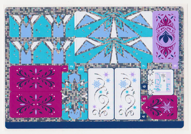 Sticker Sheet for Set 41148, Holographic Mirrored - (30769/6177495)