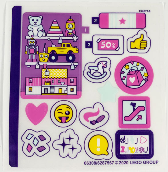 Sticker Sheet for Set 41409 - (66308/6287567)