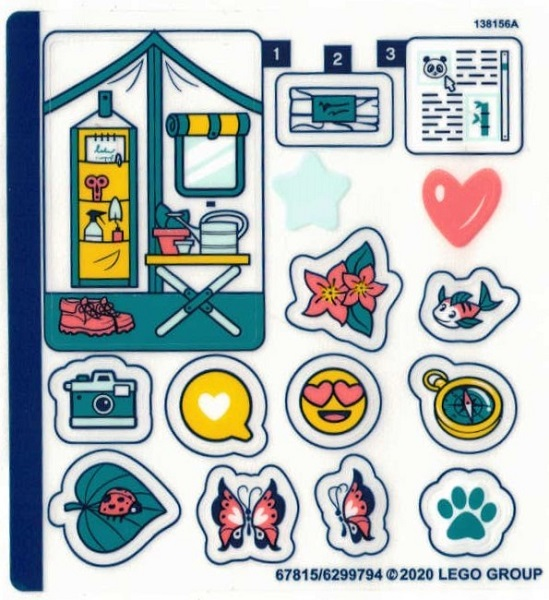 Sticker Sheet for Set 41436 - (67815/6299794)