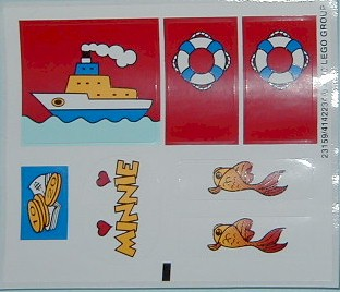 Sticker Sheet for Set 4178 - (23159/4142234)