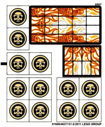 Sticker Sheet for Set 4195 - (97600/4637131)