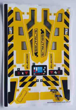 Sticker Sheet for Set 42094 - (46333/6249567)