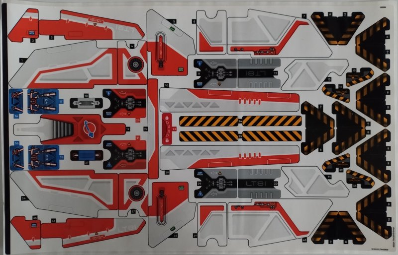 Sticker Sheet for Set 42181, Sheet 1 - (10105337/6462850)