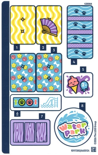 Sticker Sheet for Set 42676 - (10117380/6605124)