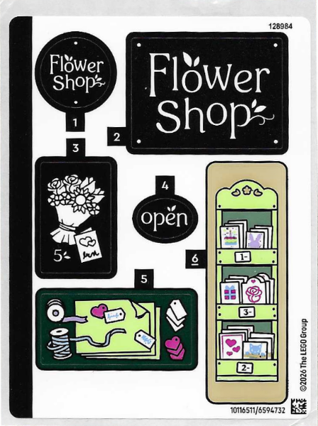 Sticker Sheet for Set 42693 - (10116511/6594732)