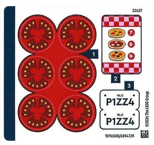 Sticker Sheet for Set 42694 - (10116508/6594729)