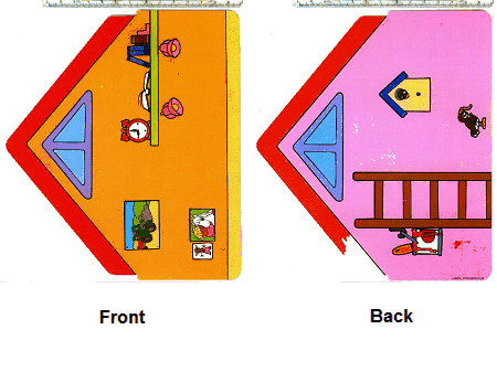 Plastic Backdrop for Set 4689 #2, Duplo