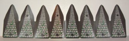 Paper Part for Set 4707 - Plastic Laminated Roof