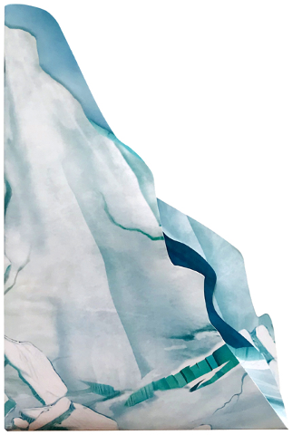 Paper Cardboard Backdrop for Set 5002136, Iceberg