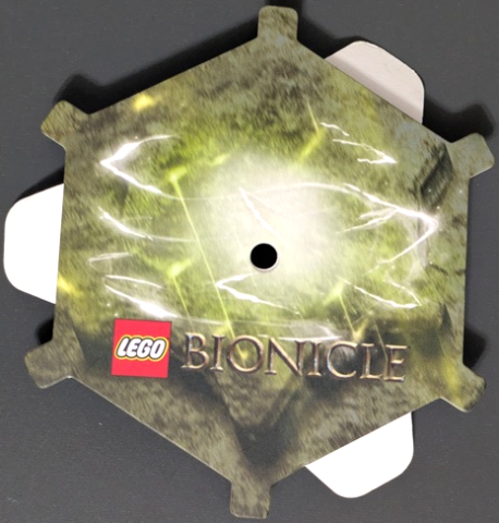 Paper Cardboard Bionicle Mask Stand Top / Bottom for Set 5002942