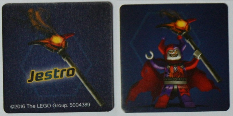 Paper Card Insert Nexo Knights Jestro