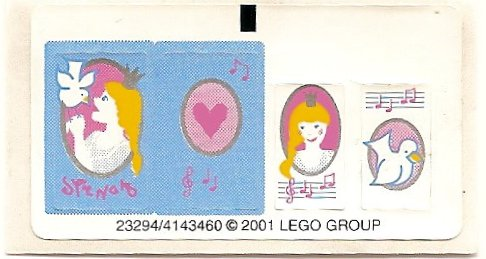 Sticker Sheet for Set 5834 - (23294/4143460)