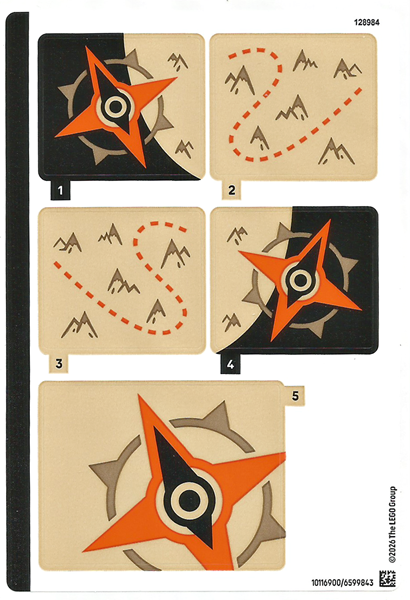 Sticker Sheet for Set 60512 - (10116900/6599843)