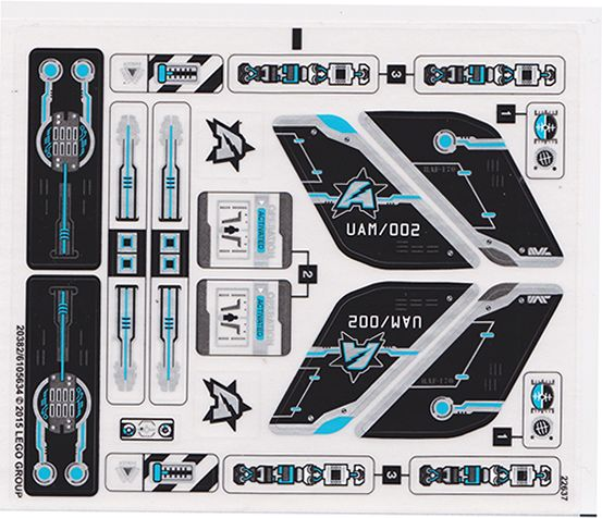 Sticker Sheet for Set 70170 - International Version - (20382/6105634)